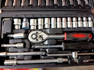 Zestaw narzędzi 46 el. Kompaktowy podręczny domowy do warsztatu