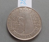 10 złotych z 1964 roku KAZIMIERZ WIELKI , napis WYPUKŁY