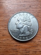 USA 1998r.25 CENTÓW QUARTER DOLLAR LIBERTY nr.064