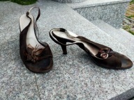 RYŁKO nr 39-40 wygodne czółenka szpilki skóra