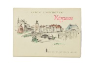 POCZTÓWKI ANTONI UNIECHOWSKI WARSZAWA KOMPLET 9 szt.