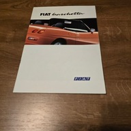 Fiat Barchetta 1995 j.angielski prospekt folder