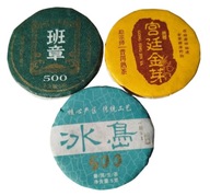 TEA Planet - Herbata Puer, cena za 3 krążki po 5 g. - sheng x2 + shu x1