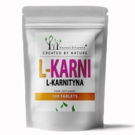 Tabletki L-karnityna Forest Vitamin 100 szt. wegańskie