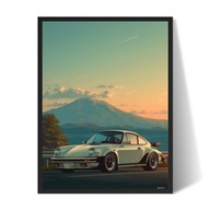 Porsche 911SC Plakat/Obraz w Ramce 40x30cm Prezent dla faceta