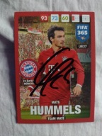 Karta panini autograf Bayern Mats Hummels Fifa365