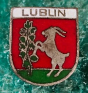 ODZNAKA HERB LUBLIN - HERALDYKA