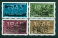 KANADA** II Wojna Światowa, rok 1945 Mi 1460-63