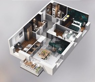 Mieszkanie, Tczew, Tczewski, 65 m²