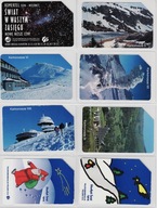 Zestaw 19 Karty używane 8 szt. w stanie dobrym