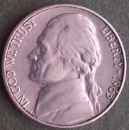 5 centów - 1963 USA - Thomas Jefferson
