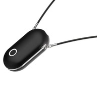 Przenośny naszyjnik oczyszczacz powietrza czarny - Ionkini