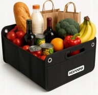 Organizer do bagażnika samochodu składany duży kufer auta torba