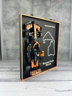 Ramka XL z wzorem toru na bolid LEGO F1 Speed Champions | McLaren 77251