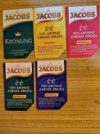 5=KARTY MAGNETYCZNE=ZESTAW=JACOBS 474,564,565,572,573