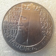 10 zł (1964) - Kazimierz Wielki - Napis wypukły, moneta mennicza, st. -1.