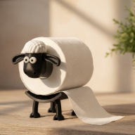 Stojak na papier toaletowy Owca owieczka zabawny uchwyt wolnostojący