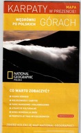 KARPATY - wędrówki po polskich górach - mapa w skali 1: 250 000