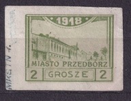 1918 Przedbórz Fi 3A/4A makulatura gw.Korszeń