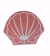 Piniata XXL Muszla / Syrenka brzoskwiniowy. Konfetti gratis.