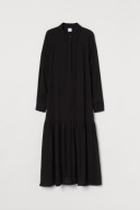 H & M szmizjerka maxi długa oversize babydoll warstwowa sukienka boho midi
