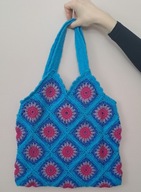 Torba ręcznie robiona na szydełku