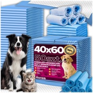 PODKŁADY DLA PSÓW Higieniczne Maty Dla Psa Do Sikania Zwierząt 40x60 50szt