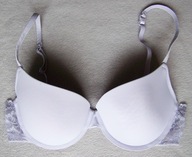 BIUSTONOSZ DAMSKI GŁADKI Z KORONKĄ 80B ESMARA