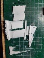 Żywica F-4 Phantom klapy + hak do lądowania 1/48