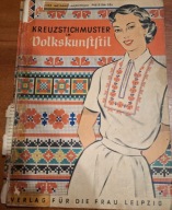 Kreuzstichmuster im Volkskunststil Verlag fur die Frau Leipzig