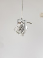 Lampa wisząca KOSTKA szkło 1x50W GU10 regulowana