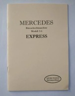 Maszyna do pisania - MERCEDES - instrukcja