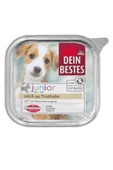 Dein Bestes, Karma mokra dla szczeniąt, bogata w indyka, Junior, 150 g