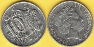 Australia 10 Cents 2010 r.