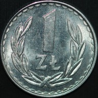 1 złoty 1983 - menniczy egzemplarz