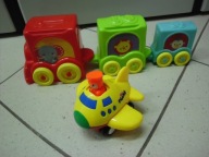 Pociąg FISHER PRICE + samolot