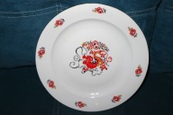 DUŻY TALERZ PORCELANA KAROLINA