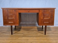 Biurko tekowe, Skandynawia, Lata 70. (239)