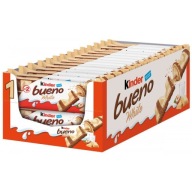 Ferrero batonik Kinder Bueno white 39 g 30 szt KARTON