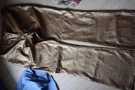 NEW LOOK SPODNIE SKÓRZANE ZŁOTE ECO SKÓRA_40