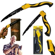 PIŁA RĘCZNA DO DRZEWA GAŁĘZI SKŁADANA 24CM PIŁKA KOSA ERGONOMICZNY UCHWYT