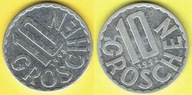 AUSTRIA 10 Groschen 1992 r.