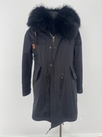 Mr & Mrs Italy kurtka parka lis futro naturalne M