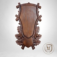 deska pod poroże byka, dąb