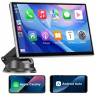 Monitor F800 9" CarPlay Android Auto Wideorejestrator Kamera Cofania ZESTAW