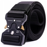 PASEK PAS DO SPODNI TAKTYCZNY MILITARNY WOJSKOWY SURVIVAL + METALOWA KLAMRA