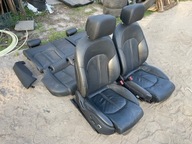 AUDI A7 C7 siedzenia fotele GRZANE wnętrze komplet SKÓRA UK