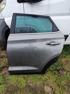HYUNDAI TUCSON III DRZWI LEWY TYŁ LEWE TYLNE KOMPLETNE KOD LAKIERU X5R