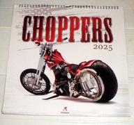Choppers 2025 - kalendarz ścienny.