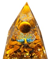 Orgonit PIRAMIDA TYGRYSIE OKO i DRZEWO ŻYCIA